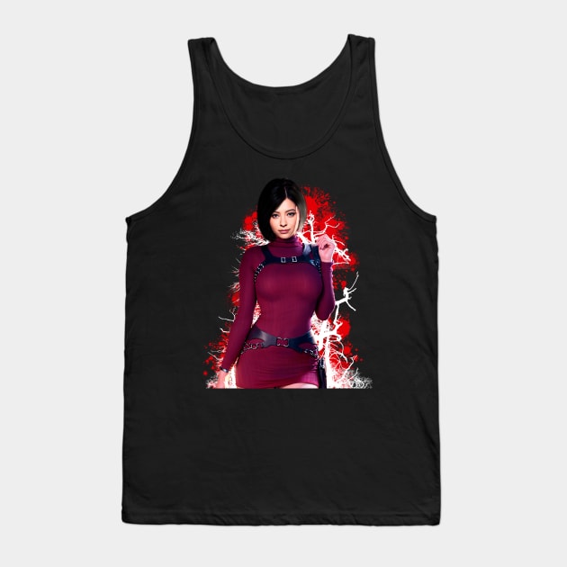 Ada Wong (RE4) Tank Top by wenderinf